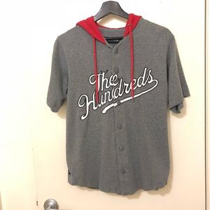 The Hundreds Baseball Shirt with Hoodie